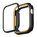 Miniatyrbild 3 av 5: UNIQ-deksel Moduo Apple Watch Series 4/5/6/7/8/SE 40/41 mm svart-sennep/midnatt-sennep