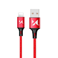 Miniatyrbild 1 av 11: Wozinsky kabel USB - Lightning 2.4A 2m röd (WUC-L2R)