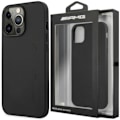 Miniatyrbillede 1 af 9: AMG LÆDER HOT STAMPED COVER TIL IPHONE 14 PRO - SORT