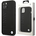 Miniatyrbillede 1 af 9: BMW LÆDER STEMPEL ETUI TIL IPHONE 14 PLUS - SORT