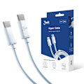 Miniatyrbild 1 av 8: 3mk Hyperkabel USB-C / USB-C 100W 2m - hvit