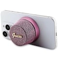 Miniatyrbild 7 av 8: Guess magnetisk skrift metall Bluetooth-høyttaler - rosa