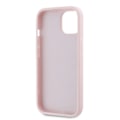 Miniatyrbillede 7 af 8: KARL LAGERFELD DIAGONAL QUILTED SCRIPT COVER TIL IPHONE 15 PLUS / 14 PLUS - PINK