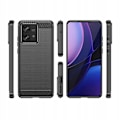 Miniatyrbild 4 av 9: Spacecase Kolfodral För Motorola Edge 40 Neo Black Case Cover