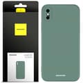 Spacecase Silikonfodral För Iphone X Xs Mörkgrön Anti-Shock