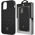 Miniatyrbillede 1 af 7: MERCEDES LEATHER STARS PATTERN ETUI TIL IPHONE 13 MINI - SORT