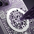 Miniatyrbild 7 av 11: Kingxbar PQY Geek Series magnetisk deksel til iPhone 14 Pro MagSafe Gold