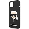 Miniatyrbillede 7 af 9: KARL LAGERFELD SILIKONE KARL'S HEAD ETUI TIL IPHONE 14 PLUS - SORT