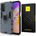 Miniatyrbild 1 av 11: Spacecase X-Ring Fodral För Oppo A54 A74 A93 5G Blåt Skydd