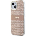 Miniatyrbild 3 av 9: DKNY IML Mono & Stripe MagSafe beskyttelsesveske for iPhone 15/14/13 - Rosa