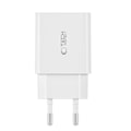 Miniatyrbillede 3 af 6: TECH-PROTECT C35W 2-PORTS NETVÆRKSOPLADER PD35W HVID