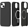 Miniatyrbillede 1 af 6: TECH-PROTECT SILIKONE MAGSAFE IPHONE 15 MAT SORT