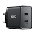 Miniatyrbild 7 av 11: Joyroom JR-TCF09 hurtiglader 2x USB-C 40W - svart
