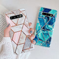 Miniatyrbild 4 av 6: TECH-PROTECT MARBRE IPHONE 7/8 / SE 2020 / 2022 ROSA