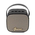 Miniatyrbild 2 av 5: Guess Bluetooth-høyttaler GUWSB2P4SMK Høyttaler mini svart/svart 4G Leather Script-logo med stropp