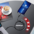 Miniatyrbild 7 av 11: Acefast MFI-kabel USB Type C - Lightning 1,8m, 30W, 3A svart (C4-01 C Black)