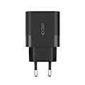 Miniatyrbillede 4 af 6: TECH-PROTECT C20W 2-PORTS NETVÆRKSOPLADER PD20W SORT