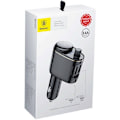 Miniatyrbillede 6 af 6: BASEUS CAR FM-SENDER TRÅDLØS BLUETOOTH/USB SORT