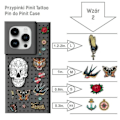 Miniatyrbild 3 av 3: Pinit Tattoo Pins för Pinit Case Pattern 2