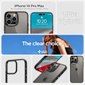 Miniatyrbild 8 av 11: SPIGEN ULTRA HYBRID IPHONE 14 PRO MAX MAT SORT