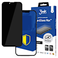 Miniatyrbillede 1 af 4: APPLE IPHONE 13 PRO MAX SORT - 3MK HARDGLASS MAX PRIVACY