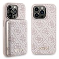 Miniatyrbild 2 av 11: Guess 4G Metal Logo-dekselsett for iPhone 14 Pro + 5000mAh MagSafe powerbank - rosa