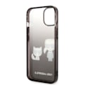Miniatyrbillede 8 af 9: KARL LAGERFELD GRADIENT IKONIK KARL&CHOUPETTE ETUI TIL IPHONE 14 PLUS - SORT