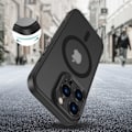 Miniatyrbillede 3 af 6: TECH-PROTECT MAGCAM MAGSAFE IPHONE 16 PRO MAX MAT SORT