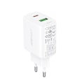 Miniatyrbillede 4 af 11: ACEFAST HURTIG NETVÆRKSLADER USBC/USB 20W PPS PD QC3.0 AFC FCP HVID