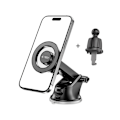 Miniatyrbillede 2 af 7: TECH-PROTECT N51 MAGNETISK MAGSAFE DASHBOARD & VENT BILMONTERING SORT