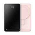 Miniatyrbild 2 av 11: Baseus Magnetic Bracket strømbank med trådløs lading MagSafe 10000mAh 20W Overseas Edition rosa (PPCX000204) + USB Type C -k