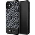 Miniatyrbild 2 av 9: Guess G Cube Stripes MagSafe GUHMN61HGCFSEK-deksel til iPhone 11 / Xr svart