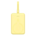 Miniatyrbild 3 av 11: Baseus Magnetic Mini MagSafe 10000mAh 20W strømforsyning med innebygd Lightning-kabel - gul + Baseus Simple Series USB-C - USB-C 60W
