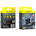 Miniatyrbild 7 av 7: AWEI Bluetooth 5.3 T66 TWS hörlurar + dockningsstation svart/svart