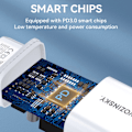 Miniatyrbild 8 av 11: Wozinsky WGWCW USB-A USB-C 20W vegglader - hvit