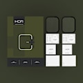 Miniatyrbillede 2 af 2: HOFI HYBRID PRO+ HYBRID GLAS 2-PAK APPLE WATCH 7/8/9 (45 MM) SORT