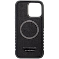 Miniatyrbillede 9 af 11: AUDI ÆGTE LÆDER ETUI MED MAGSAFE TIL IPHONE 15 PRO MAX - SORT OG RØD