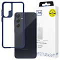 Miniatyrbillede 1 af 4: SAMSUNG GALAXY A55 5G - 3MK SATIN ARMOR CASE+ BLUE