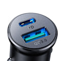 Miniatyrbild 5 av 11: Joyroom JR-CCN05 30W USB-A USB-C mini billader - svart