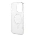 Miniatyrbild 7 av 10: Guess sett MagSafe lader + deksel til iPhone 14 Pro 6.1 hvit marmor (GUBPP14LHMEACSH)