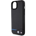 Miniatyrbillede 6 af 8: BMW LÆDER CARBON ETUI TIL IPHONE 15 PLUS - SORT