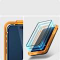 Miniatyrbillede 7 af 10: HÆRDET GLAS SPIGEN ALM GLASS FC 2-PACK IPHONE 15 PLUS SORT