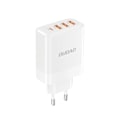 Miniatyrbillede 1 af 3: DUDAO A5HEU NETVÆRKSOPLADER 3X USB-A 1X USB-C PD20W - HVID