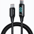 Miniatyrbild 1 av 10: MCDODO CABLE MED DISPLAY USB-C SNABBLADDING USB TYPE C 5A 100W 1M