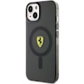 Miniatyrbild 3 av 9: Ferrari FEHMP14SURKK deksel til iPhone 14 - svart gjennomskinnelig Magsafe
