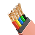 Miniatyrbild 4 av 10: MCDODO USB-KABEL 3-I-1 REVELLAD USB-C LIGHTNING MICRO USB TYPE C LADING 1M