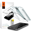 Miniatyrbillede 6 af 7: HÆRDET GLAS SPIGEN GLAS.TR "EZ FIT" FC IPHONE 15 PLUS SORT