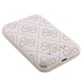 Miniatyrbild 11 av 11: Guess 4G Metal Logo-dekselsett for iPhone 15 Pro + 5000mAh MagSafe powerbank - rosa