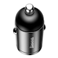 Miniatyrbild 3 av 11: Baseus Tiny Star mini smart USB billader 30W Quick Charge 3.0 grå (VCHX-A0G)