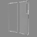 Miniatyrbild 9 av 11: Spacecase Case Clear För Samsung Galaxy Z Fold 4 Adapterkabel
